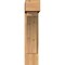 Ekena Millwork Thorton Block Smooth Bracket w/ Offset Brace, Western Red Cedar, 7 1/2"W x 22"D x 34"H BKT0806X22X34THR05SWR - alternate 2